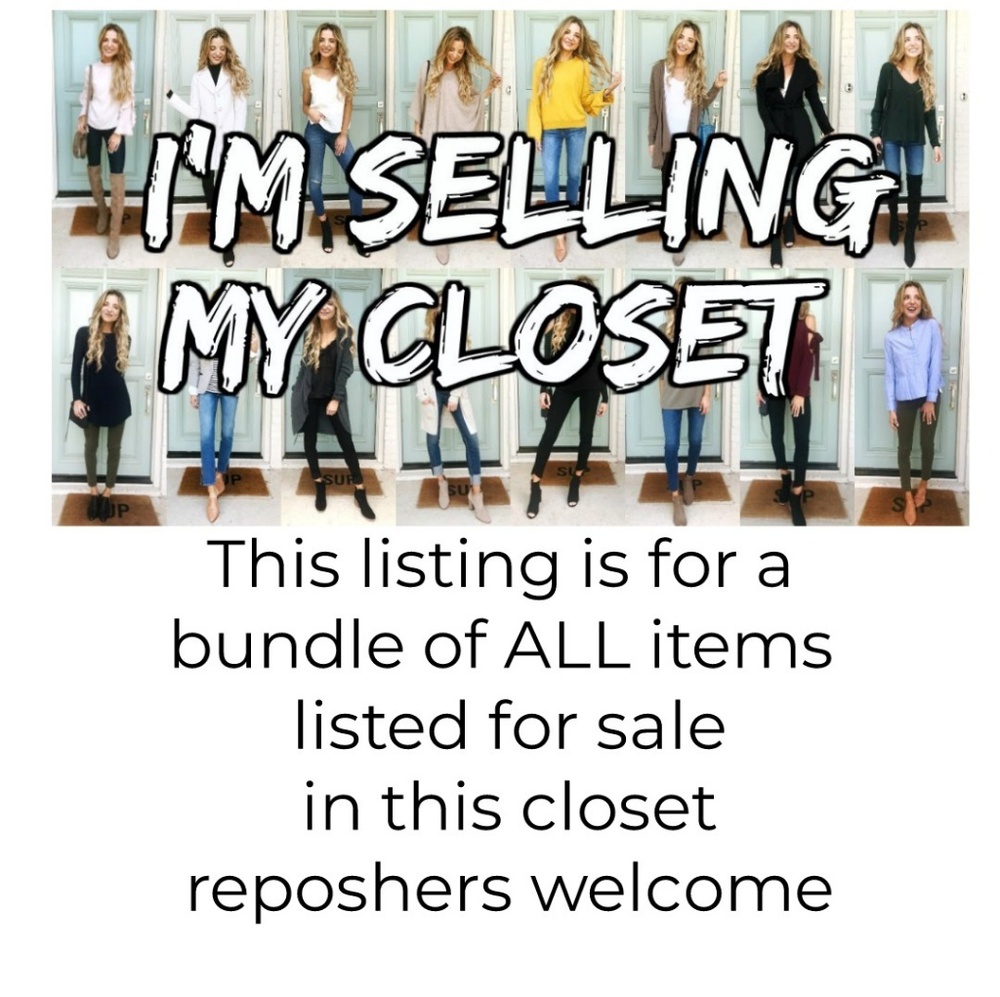 ALL listings from this closet